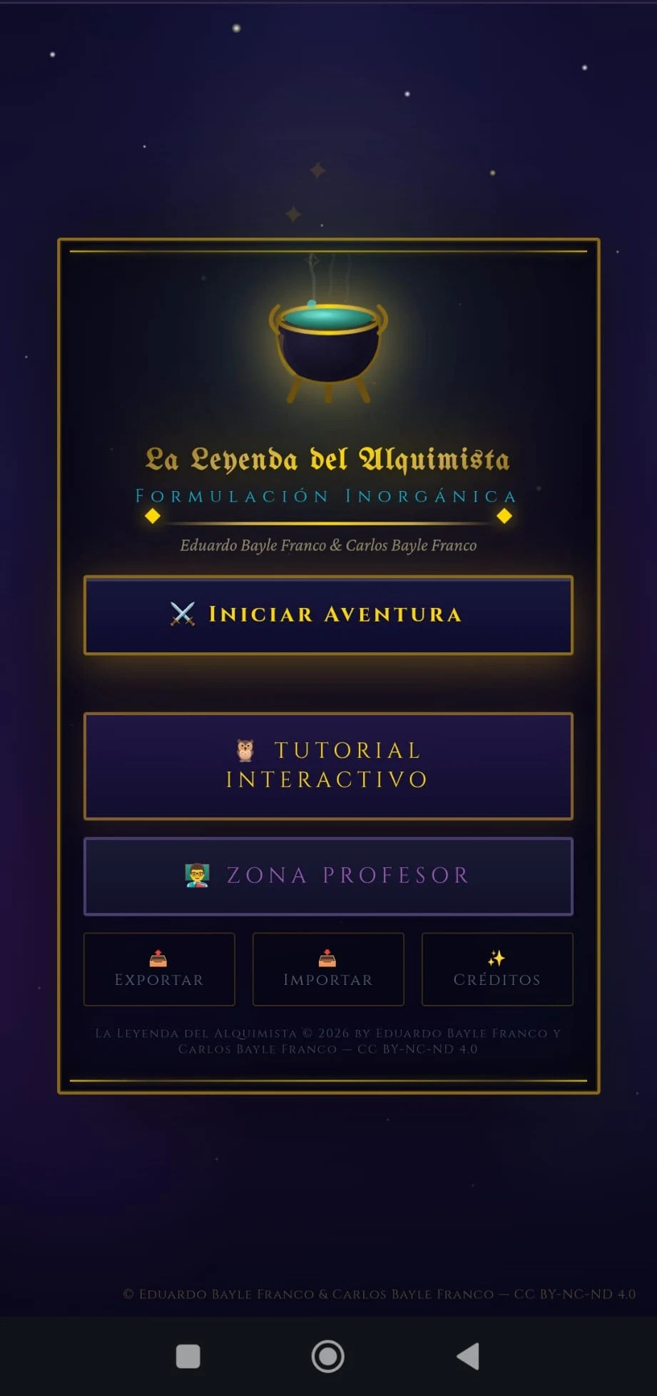 La Leyenda del Alquimista screenshot